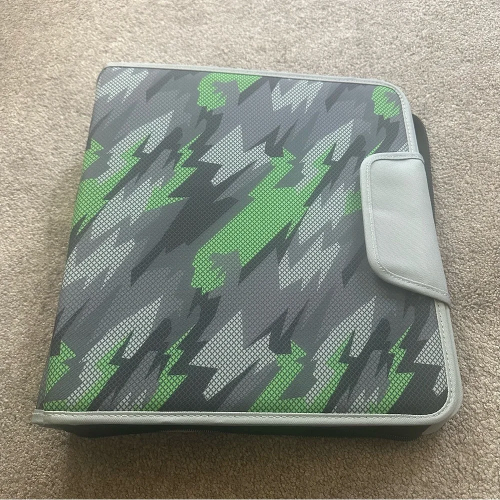 NWOT Zip Camouflage Trapper Keeper